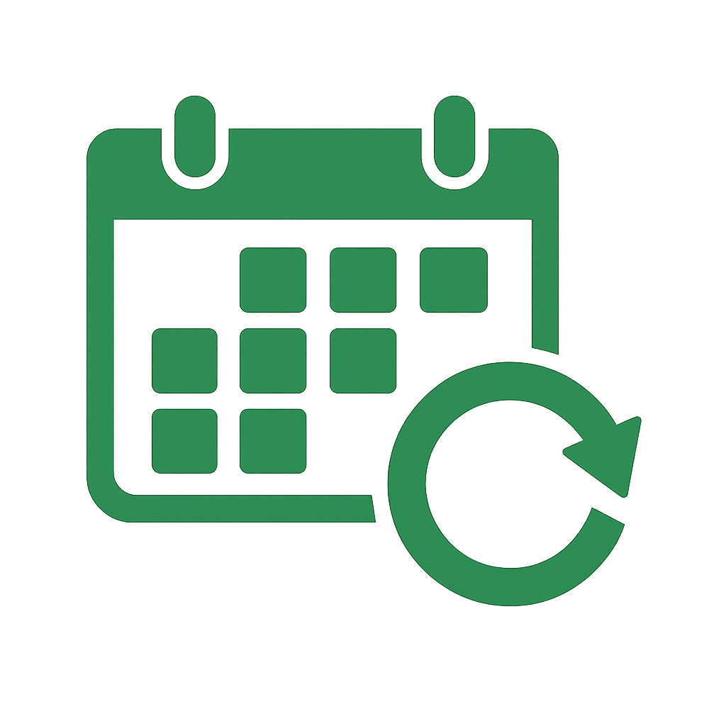 月単位で継続方法を変更できる