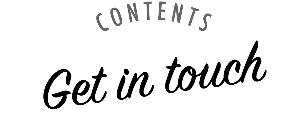 CONTENTS -Contact-